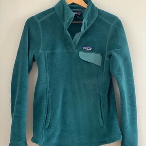 Patagonia Women’s Teal 1/4 Snap Fleece